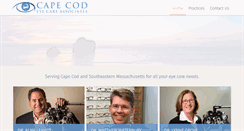 Desktop Screenshot of capecodeyecare.com
